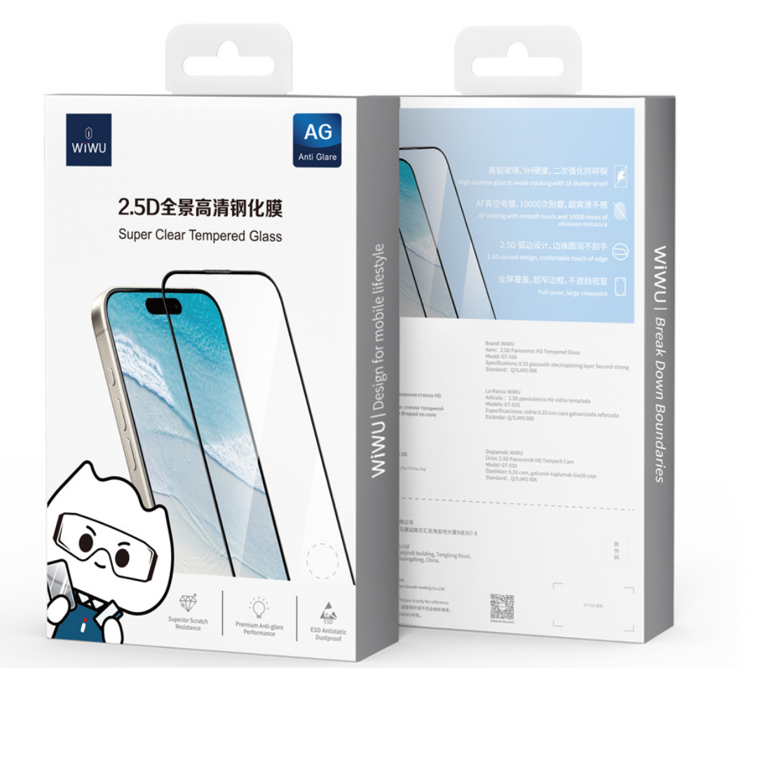WiWU GT-016 2.5D Tempered glass for IP16 series