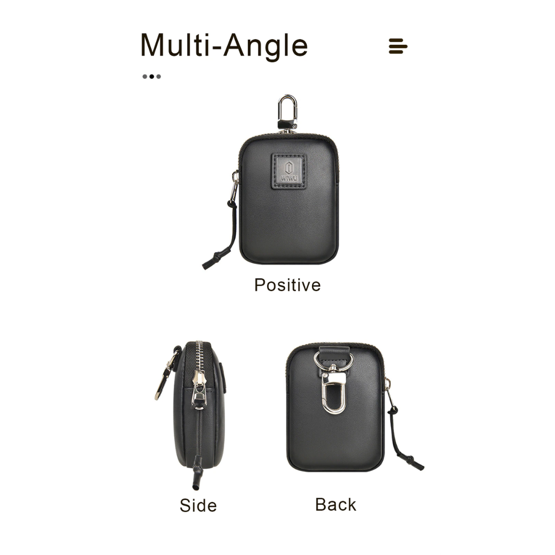 WiWU E-Pouch PU Leather with Portable Hook