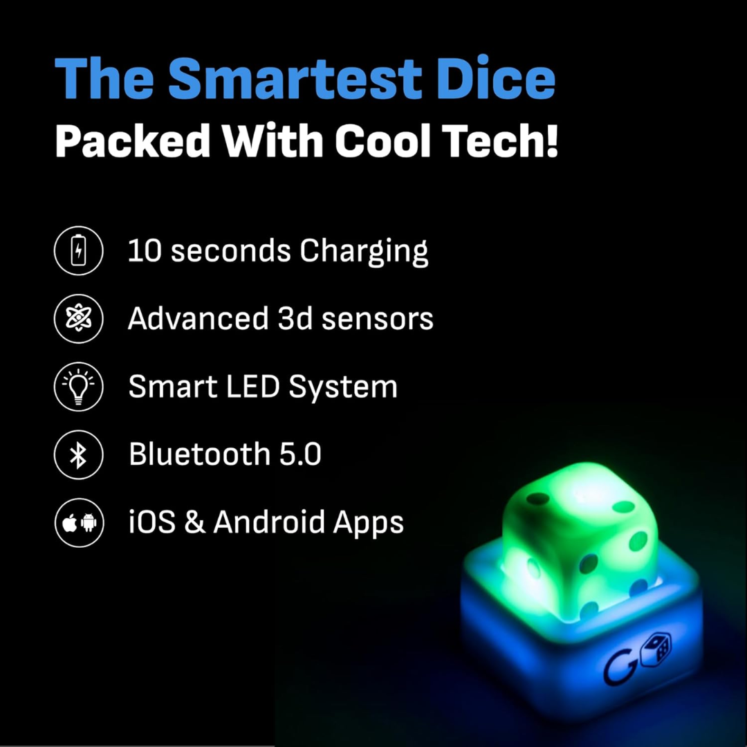 GoDice Family Pack - 5 Smart Connected Dice
