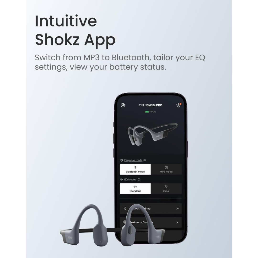 SHOKZ OpenSwim Pro - Open-Ear Bluetooth Headphones