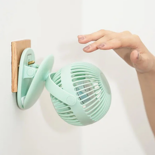 WiWU FS03 2 in 1 Table/Clip 360 Degree Rotation Fan