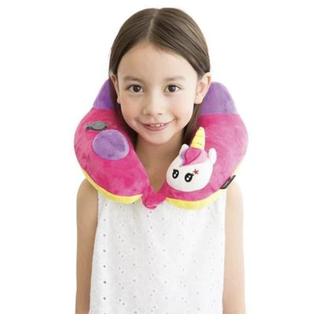TRAVELMALL SWITZERLAND INFLATABLE NECK PILLOW - KIDS EDITION