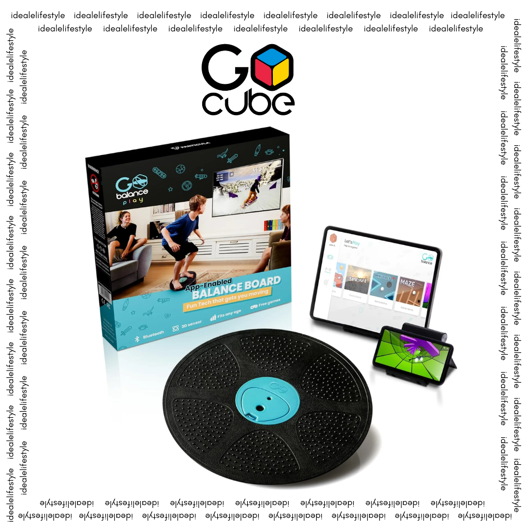 GoBalance Play : planche d'équilibre à bascule activée par application GoBalance Play : planche d'équilibre à bascule activée par application