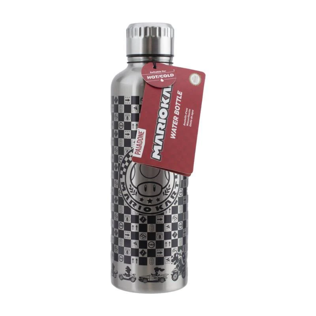 Paladone Mario Kart Metal Water Bottle (2021 New Collection)