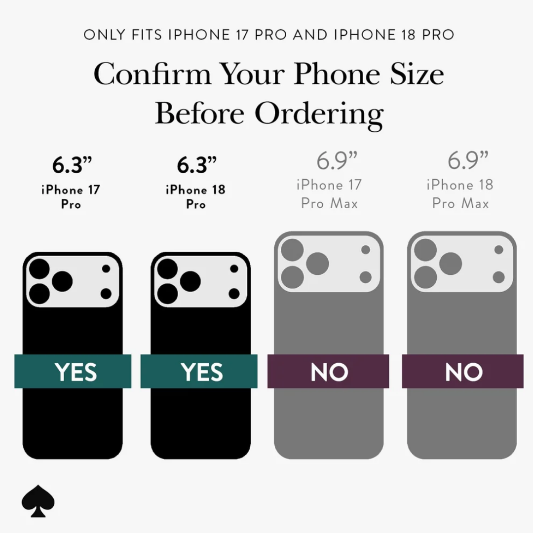 Official kate spade new york Autumn Toile MagSafe Phone Case (Compatible with iPhone 18 Pro Max & iPhone 18 Pro)
