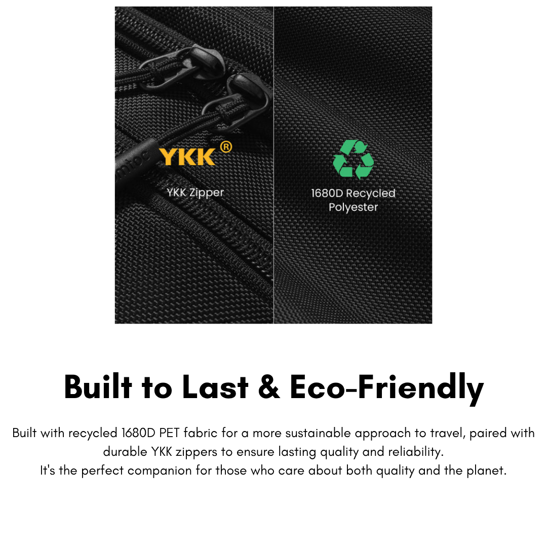 Tomtoc Navigator-T66 Travel Laptop Backpack – TSA Friendly, Flight Approved Carry-On Bag for Business & Travel