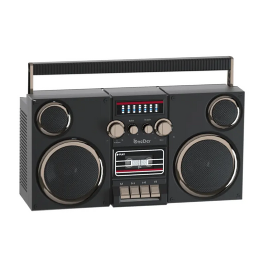 OneDer D2 Retro Design Portable Speaker with FM Radio