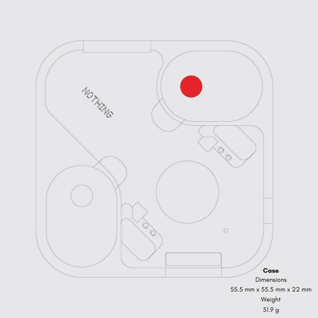 Nothing Ear 2024 Wireless Earbuds Active Noise Cancellation