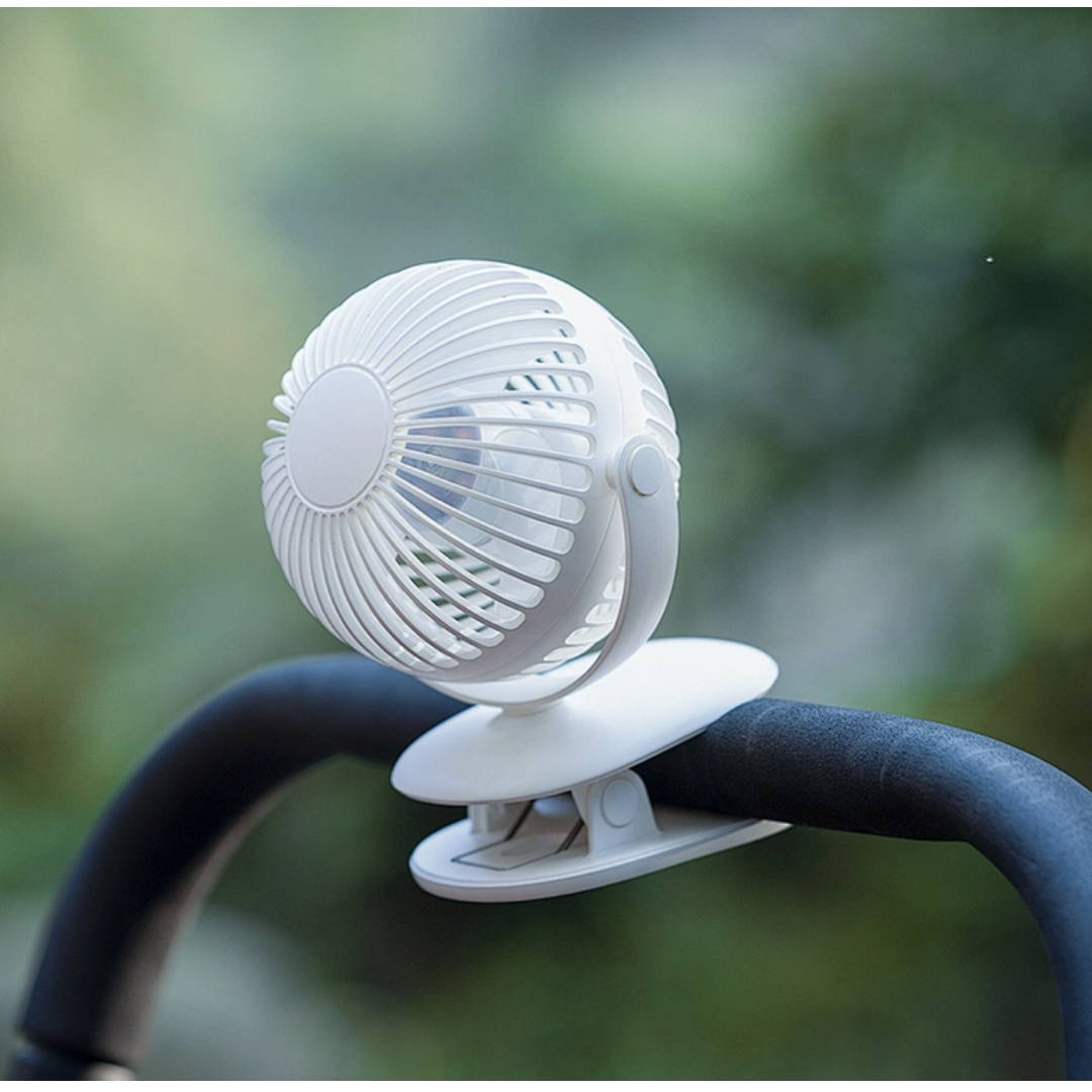 WiWU FS03 2 in 1 Table/Clip 360 Degree Rotation Fan