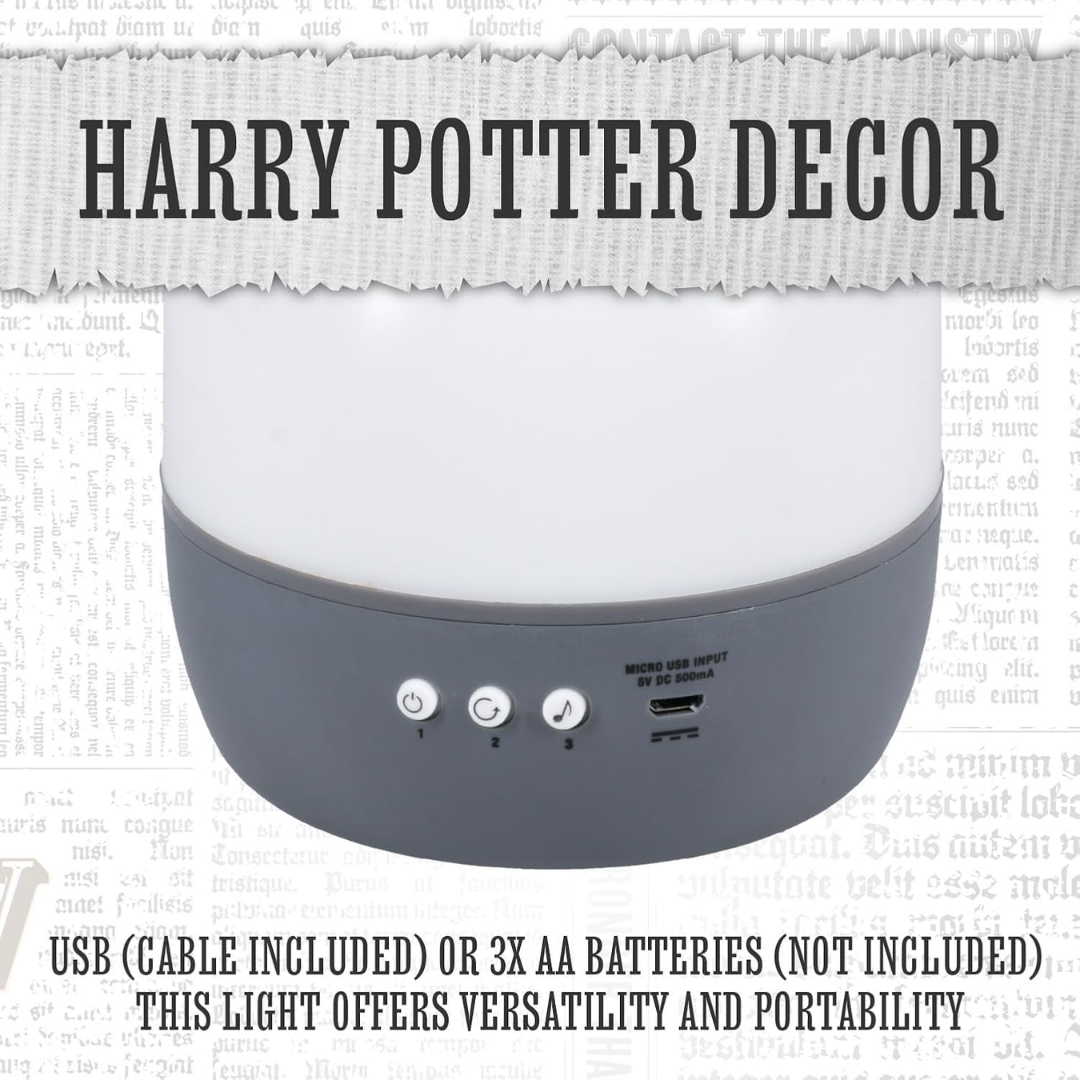Paladone Projection Night Light - Harry Potter Hogwarts and Quidditch Interchangeable Scenes