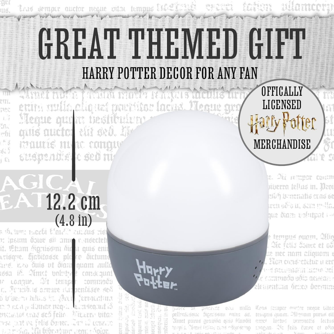 Paladone Projection Night Light - Harry Potter Hogwarts and Quidditch Interchangeable Scenes