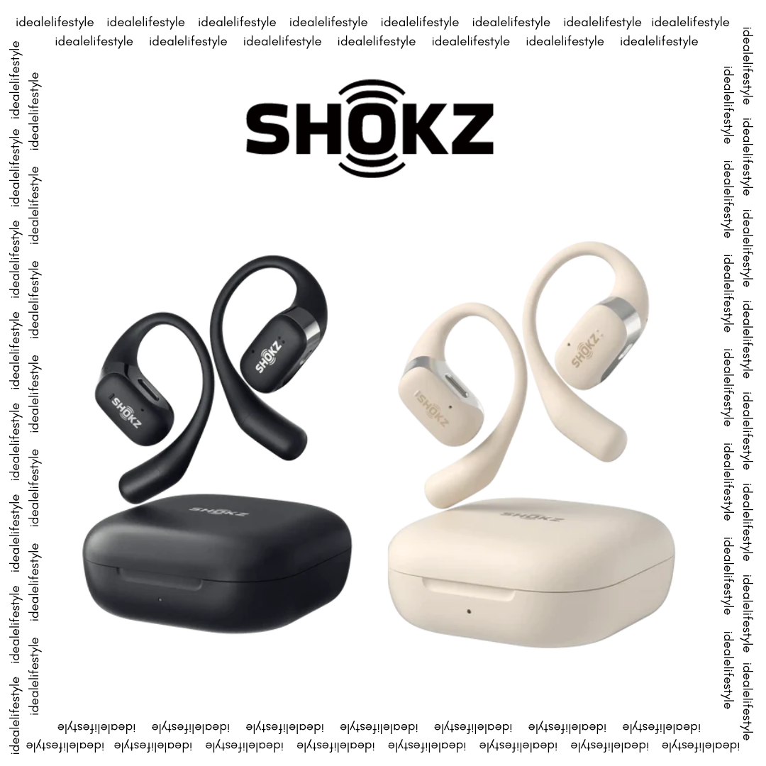 SHOKZ OpenFit - Open-Ear True Wireless Bluetooth Headphones with  Microphone, Earbuds with Earhooks, Sweat Resistant, Fast Charging, 28HRS  Playtime