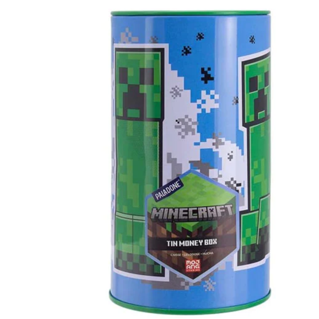 Paladone Minecraft Creeper Tin Money Box