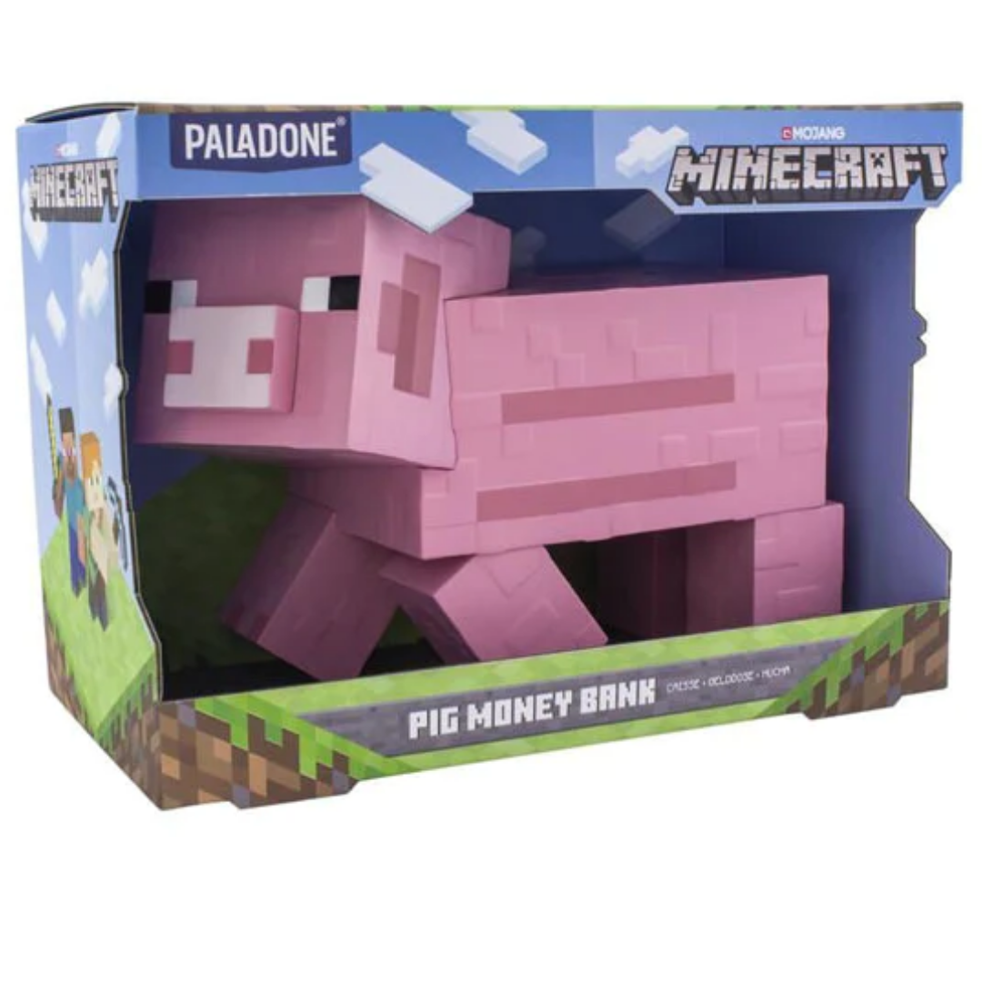 Paladone Minecraft Pig Money Bank