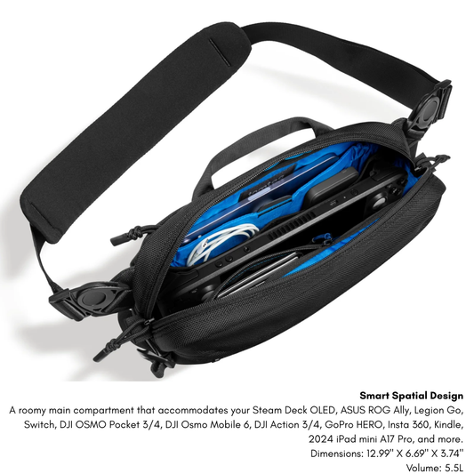 Tomtoc Wander-T26 5.5L Sling Bag