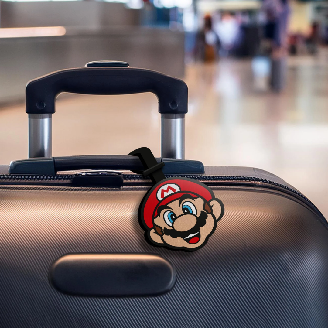 Travelmall Nintendo Super Mario Multi-Functional Luggage Tag (Officially Licensed)