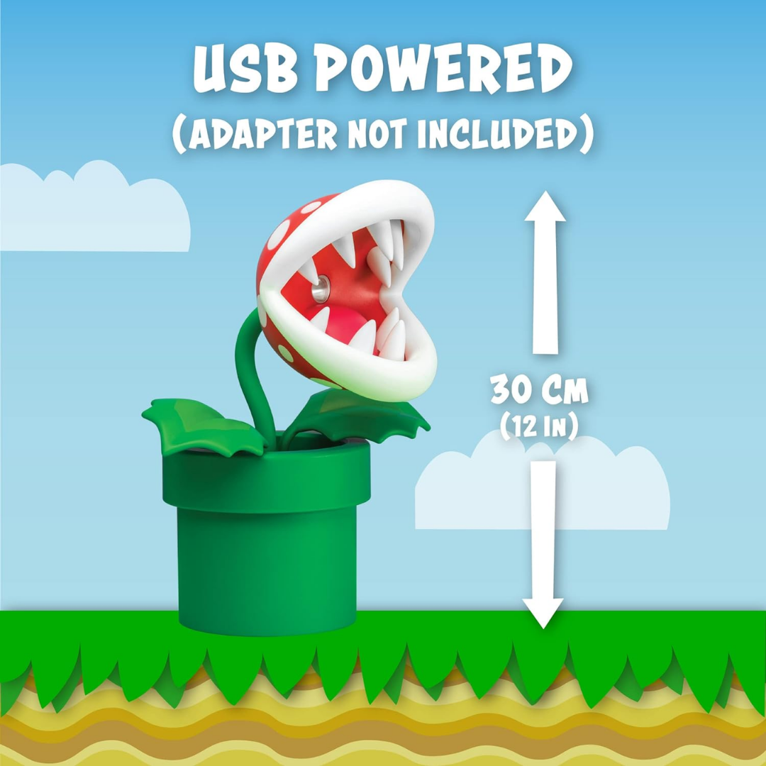 Paladone Piranha Plant Posable Lamp BDP