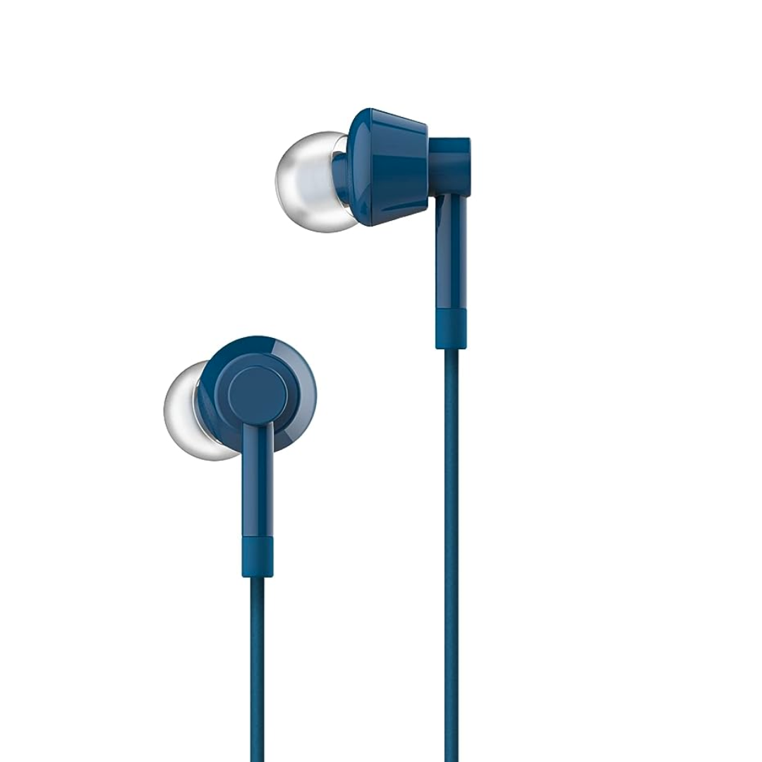 Nokia Buds (Wb-101) Powerful Bass Performance Wired In Ear Earphones With Mic