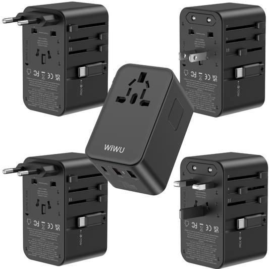 WiWU UA004 Universal Travel Adapter(PD 70W)
