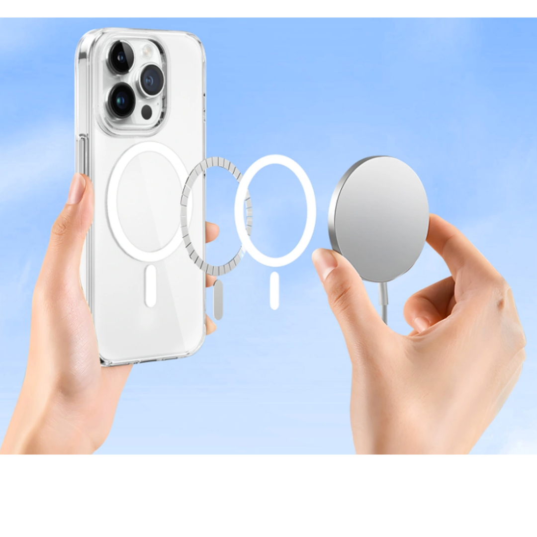 WiWU Space Clear Magnetic case for IP15 series