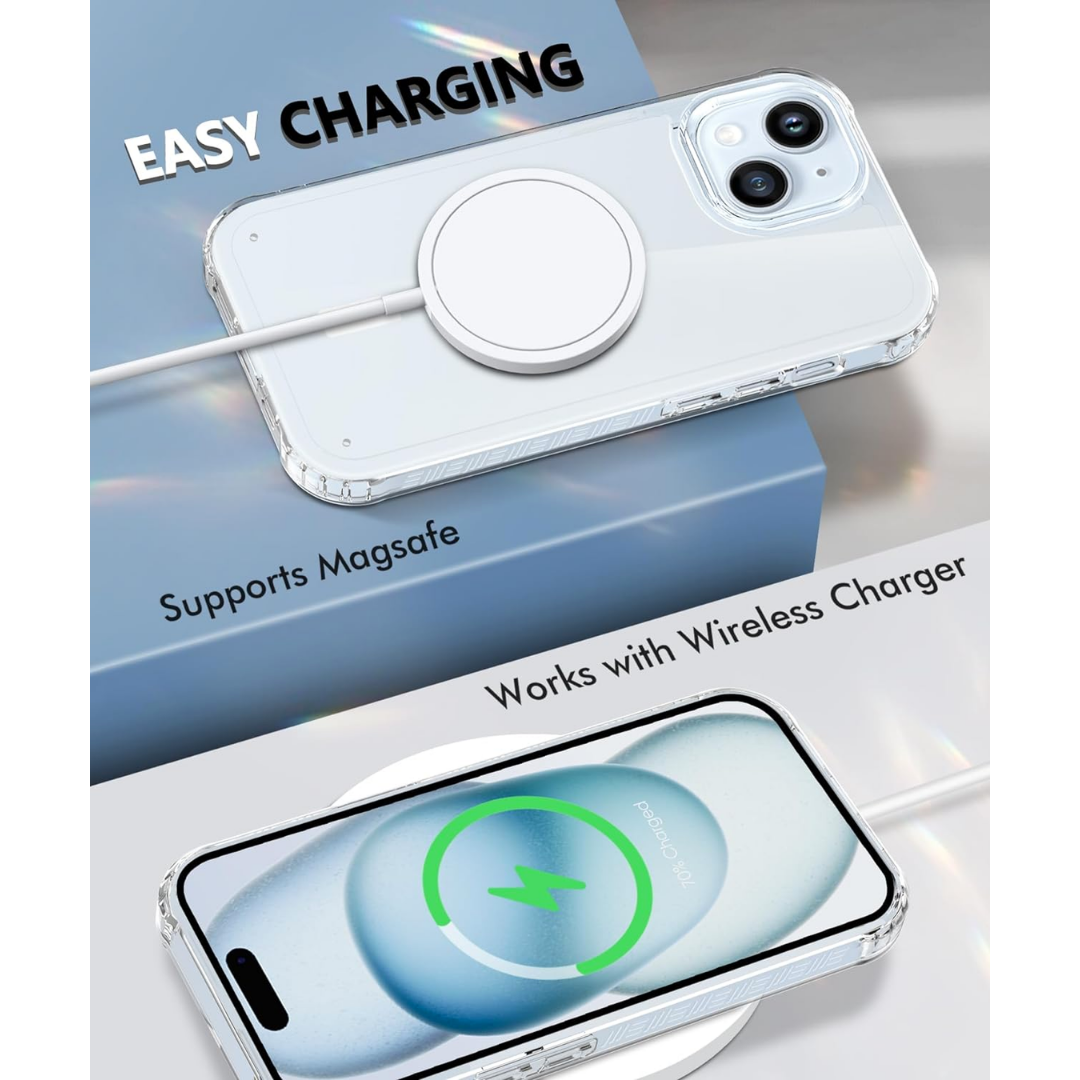 WiWU Space Clear Magnetic case for IP15 series
