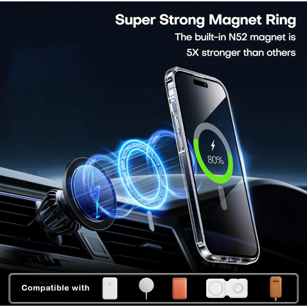 WiWU Space Clear Magnetic case for IP15 series