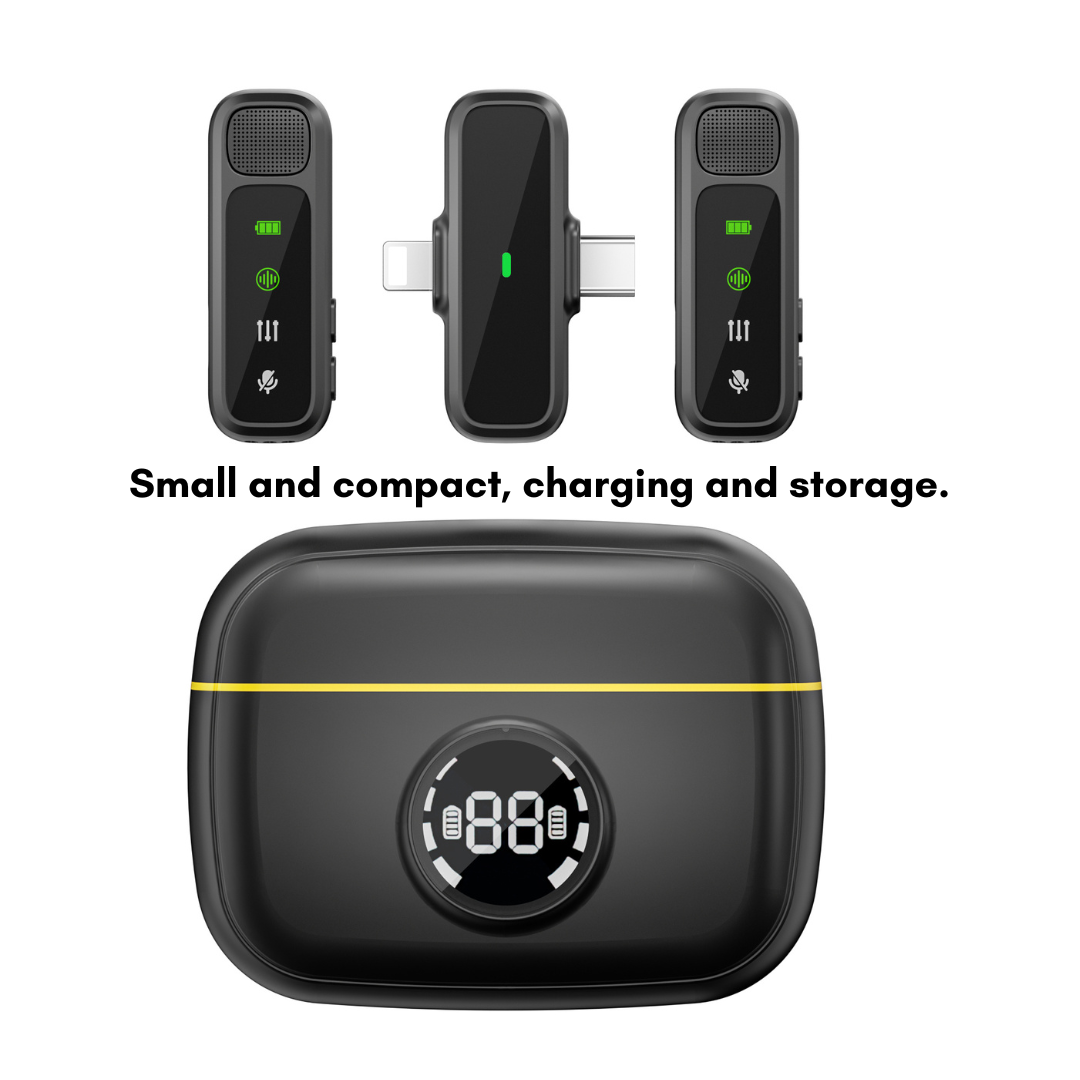 WIWU Wireless mini microphone lighting+type-c Wi-WM003