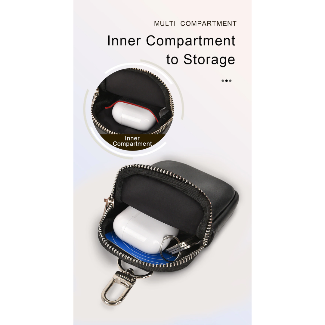 WiWU E-Pouch PU Leather with Portable Hook
