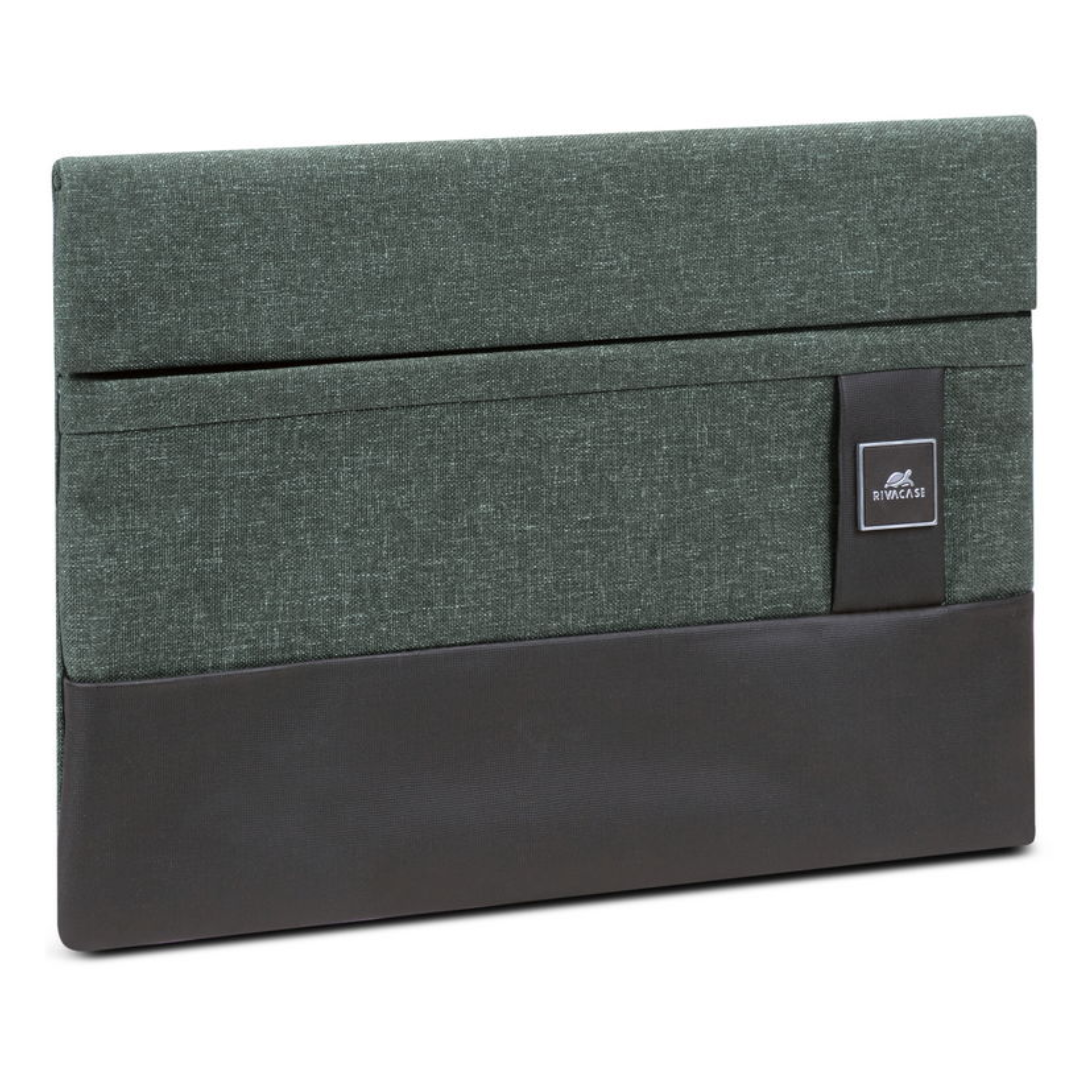 RIVACASE Lantau 8803 laptop sleeve 13.3–14 inch – melange grey front view