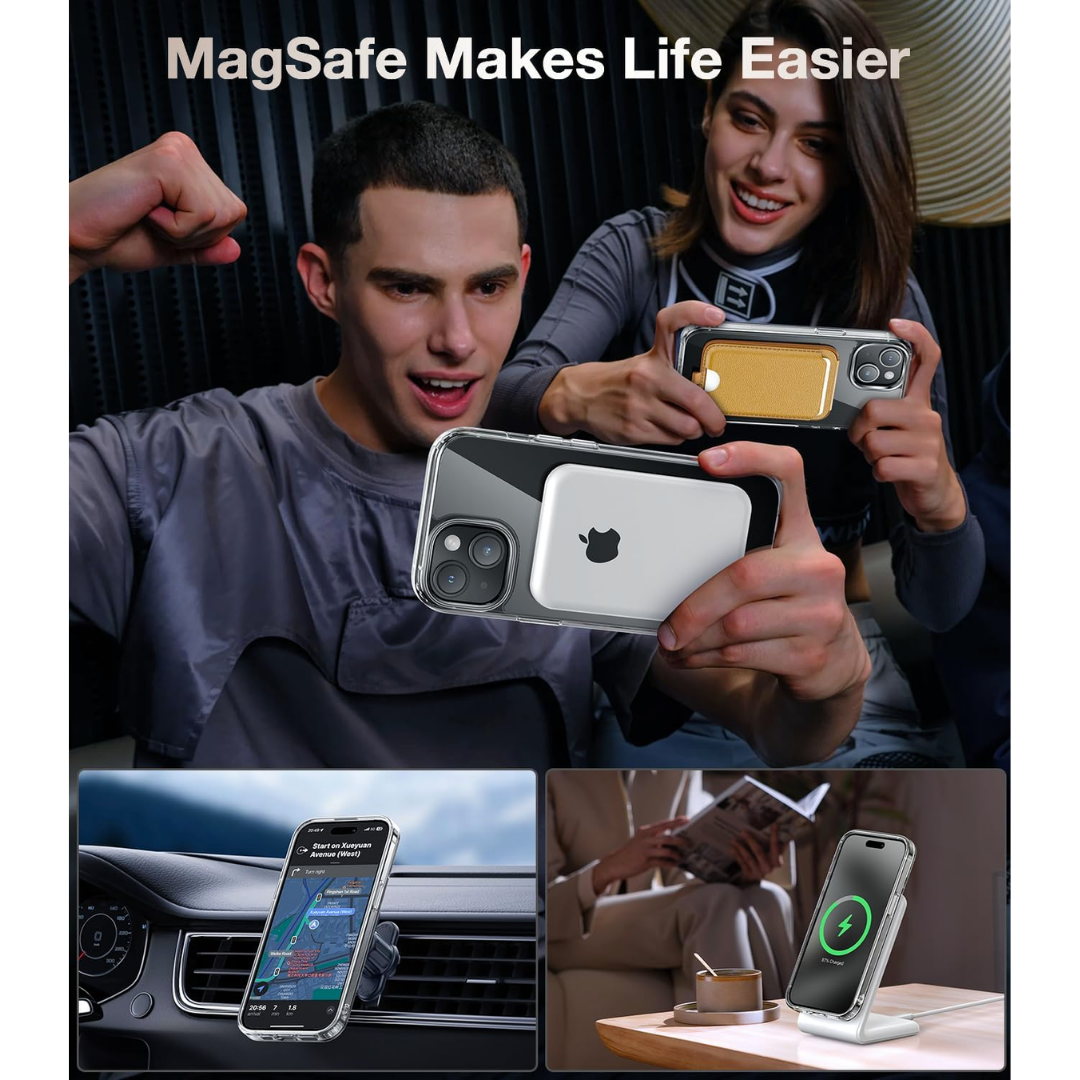 WiWU Space Clear Magnetic case for IP15 series