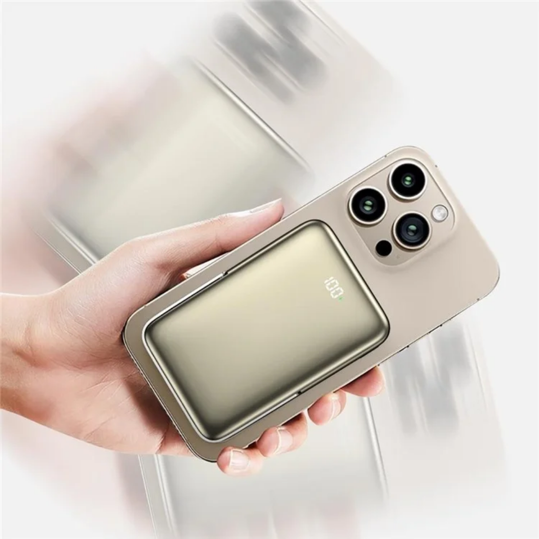 WIWU Wi-P018 10000mAh Magnetic Wireless Power Bank PD20W, CCC Certified