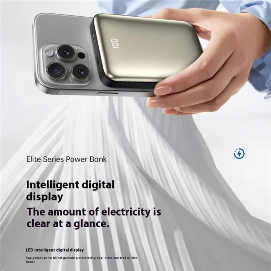 WIWU Wi-P018 10000mAh Magnetic Wireless Power Bank PD20W, CCC Certified