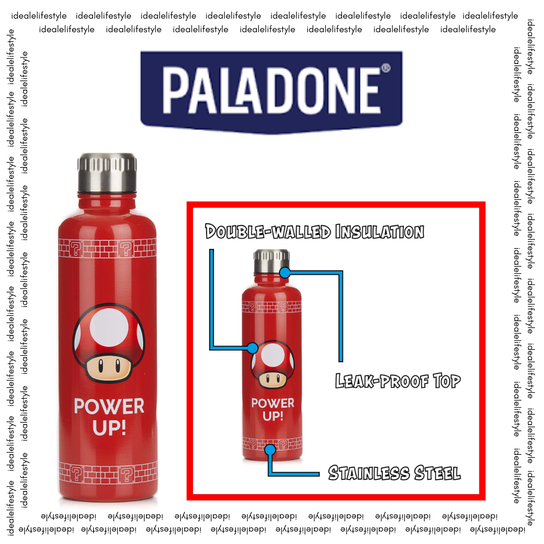 Paladone Super Mario Big Up Water Bottle