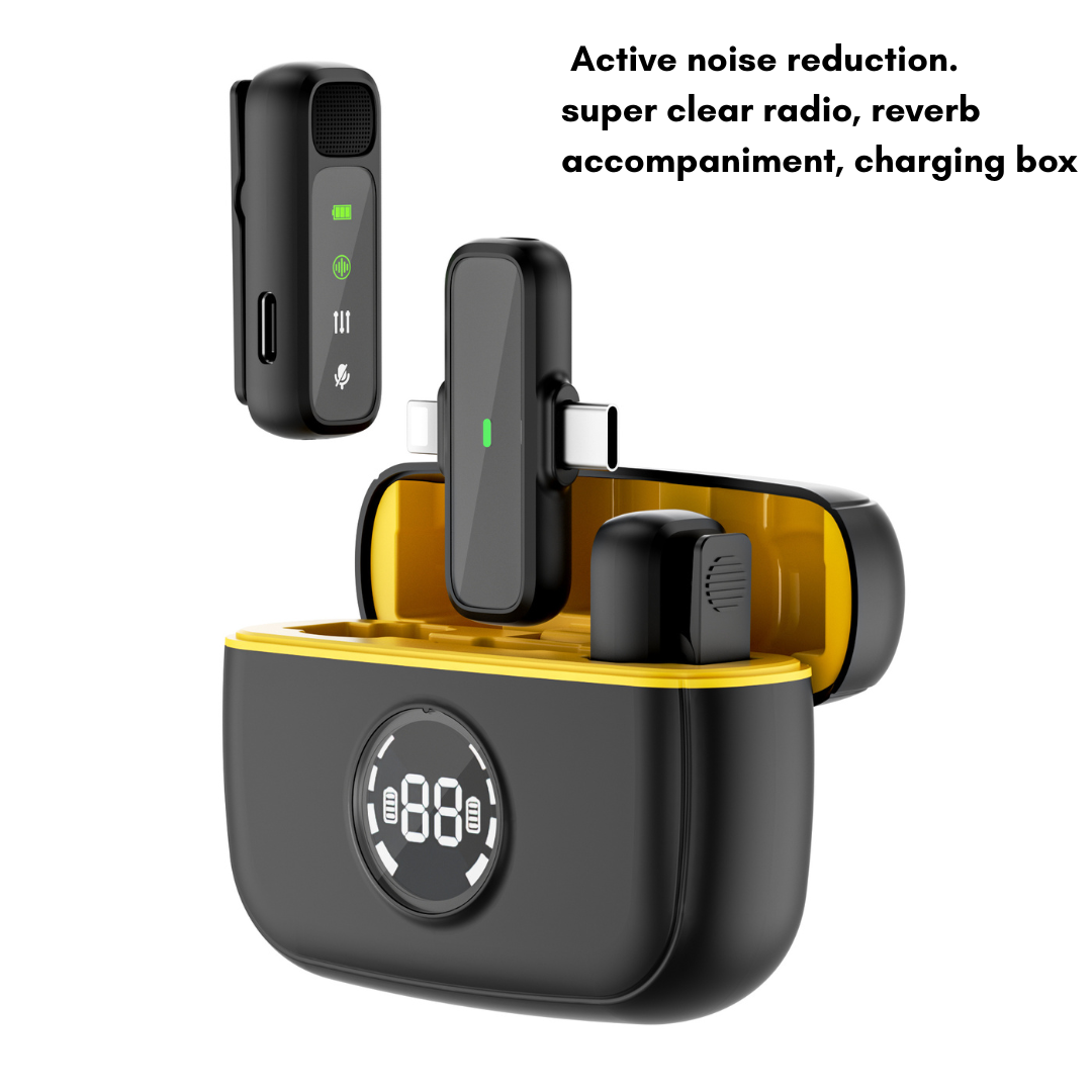 WIWU Wireless mini microphone lighting+type-c Wi-WM003