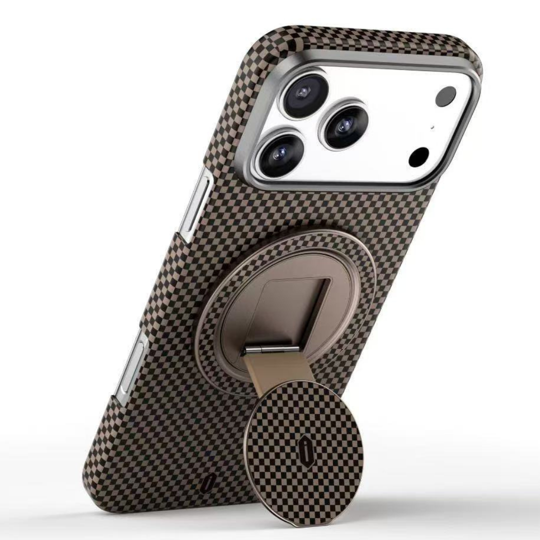 Aramid fiber phone holder for MagSafe cases