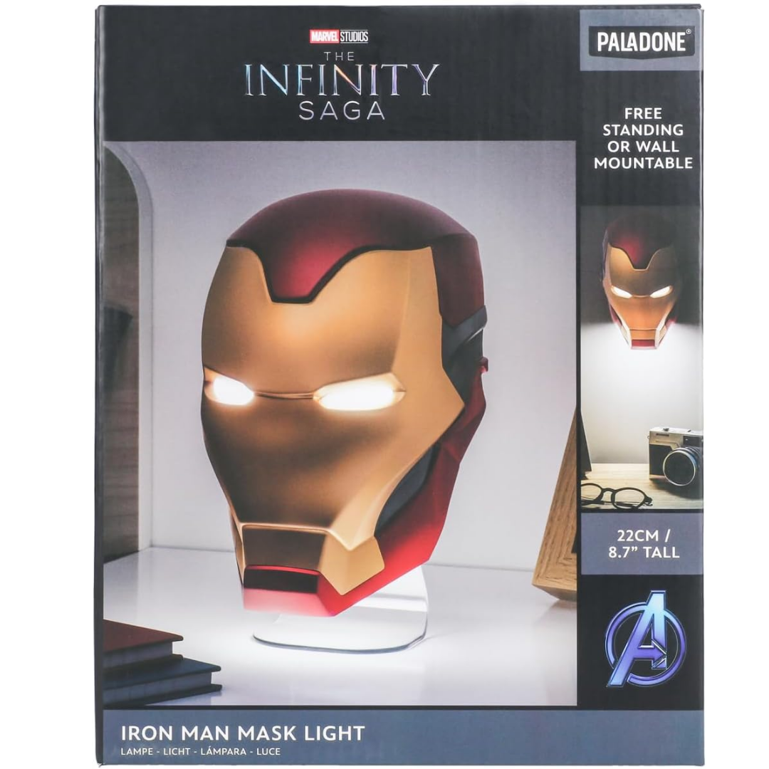 Paladone Iron Man Official Licensed Helmet Light
