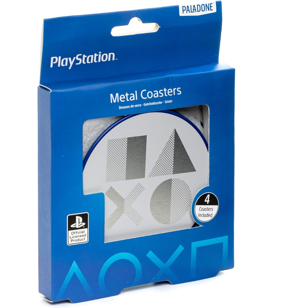 Playstation Metal Coasters PS5