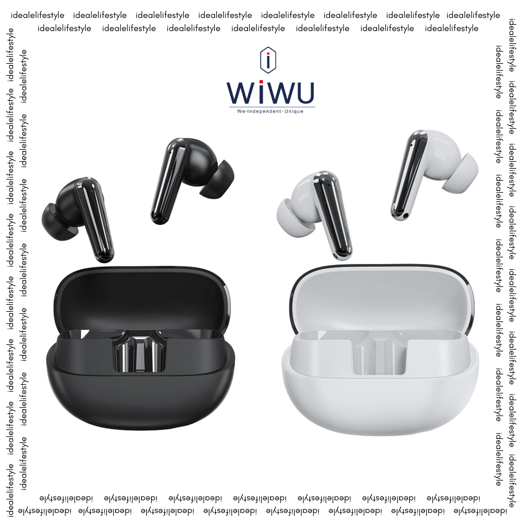 WiWU Reno T19 TWS Earbuds – True Wireless Stereo Headphones with ANC + ENC, HiFi Sound & Touch Control