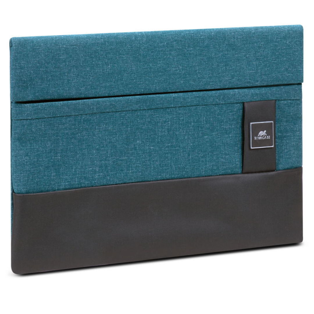RIVACASE Lantau 8803 laptop sleeve 13.3–14 inch – melange grey front view