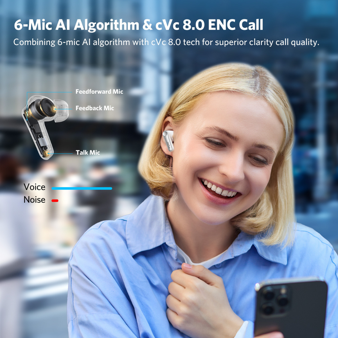 EarFun Air Pro 4-Flagship Adaptive ANC Earbuds