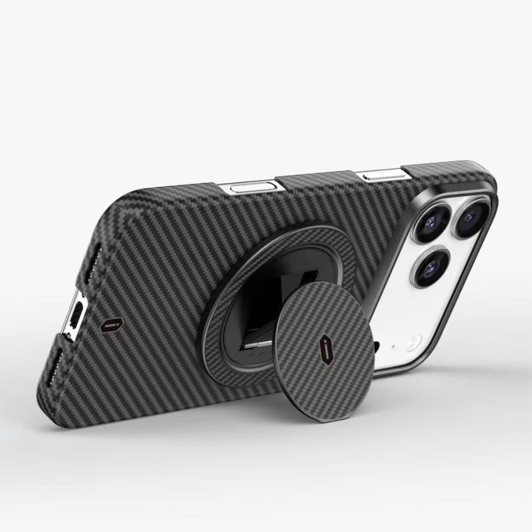 Aramid fiber phone holder for MagSafe cases