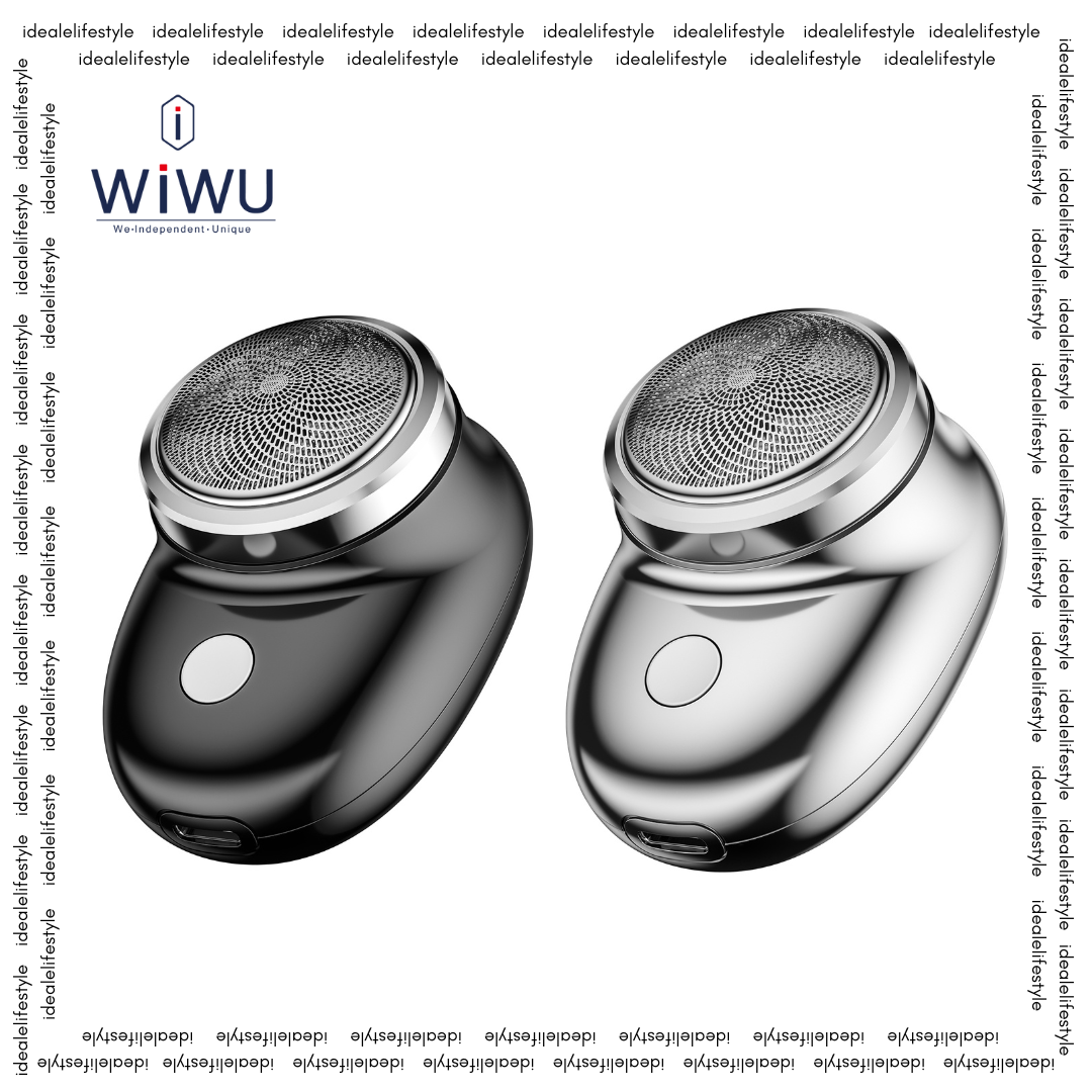 WIWU SH001 IPX6 Mini rasoio elettrico portatile (argento)