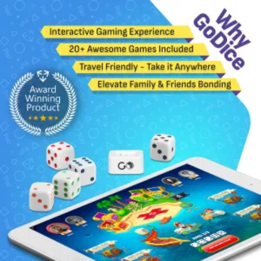 GoDice Family Pack - 5 Smart Connected Dice