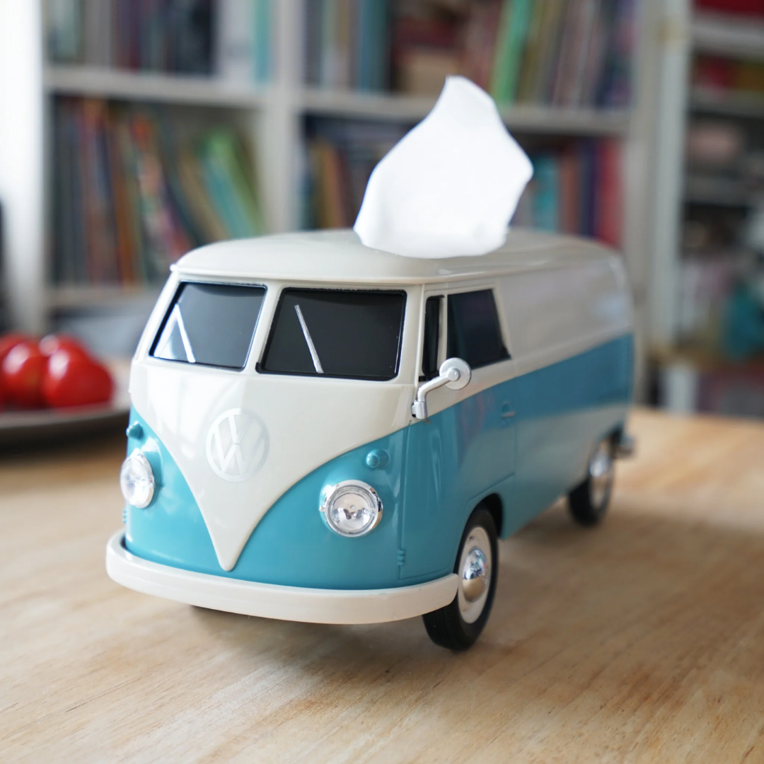Travelmall x Volkswagen Classic Red Two Tone VW T1 Bus Multi-functional Box