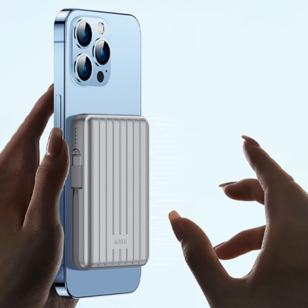 WiWU Truck series Magnetic Power Bank Portable Wilreless Fast Charging