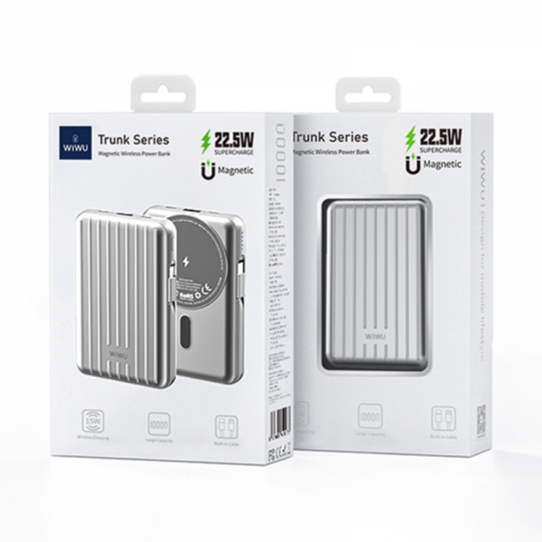 WiWU Truck series Magnetic Power Bank Portable Wilreless Fast Charging