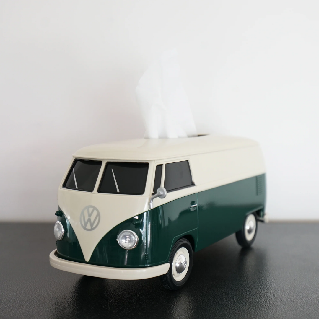 Travelmall x Volkswagen Classic Red Two Tone VW T1 Bus Multi-functional Box