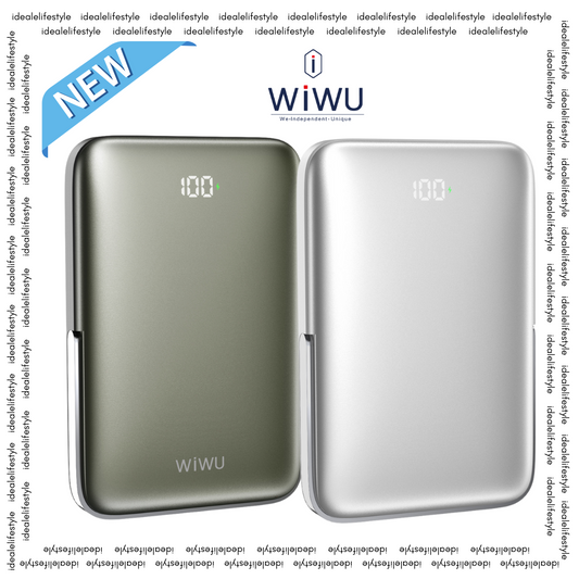 WIWU Wi-P018 10000mAh Magnetic Wireless Power Bank PD20W, CCC Certified