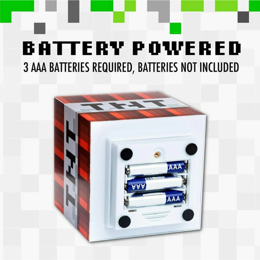 Officially licensed Minecraft merchandise TNT Light PP8080MCF