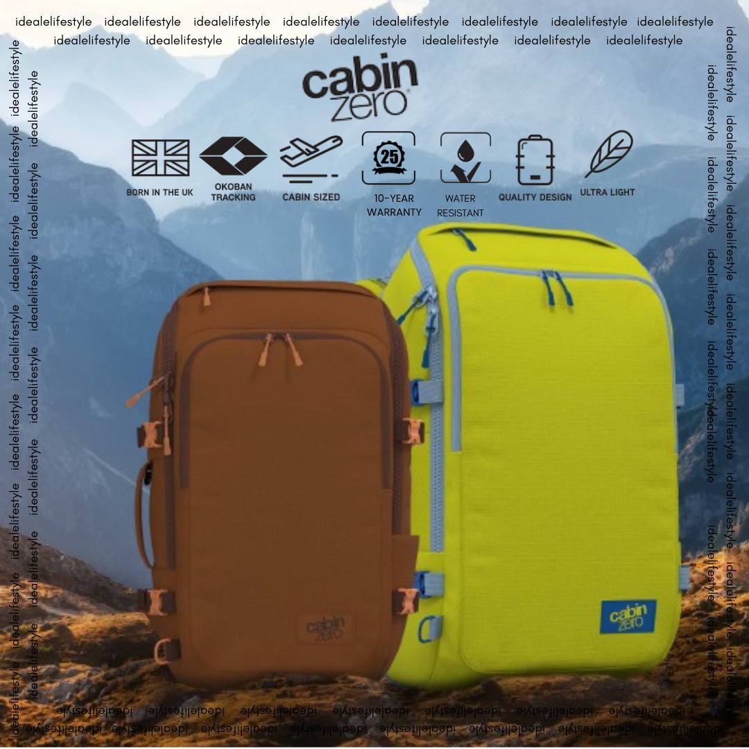 CabinZero ADV Pro 42L Adventure Cabin Bag – Ultimate Travel Backpack